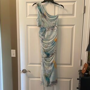 Zara One-Shoulder Dress